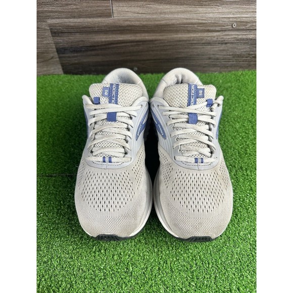 Brooks Addiction 14 Gray Purple Womens Size 9.5 wide Running Shoe Sneaker - Picture 6 of 9